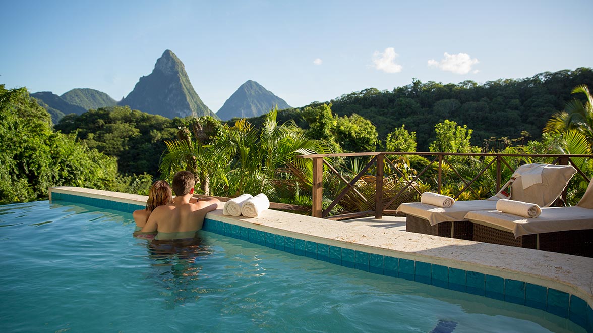 St Lucia beach